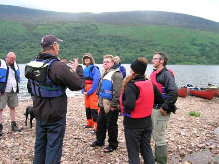 Smithy Beck 'Wildennerdale Project' canoeing exploration day.